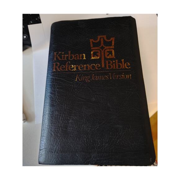 Kirban Reference Bible King James Version 1979 Black AMG Publishers KJV - Picture 1 of 9
